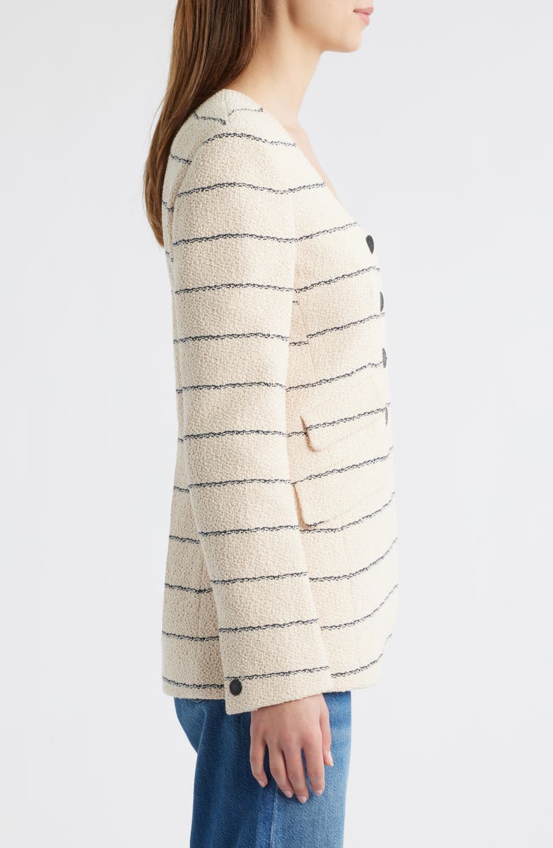 rag & bone Roslyn Stripe Cotton Jacket, Alternate, color, 