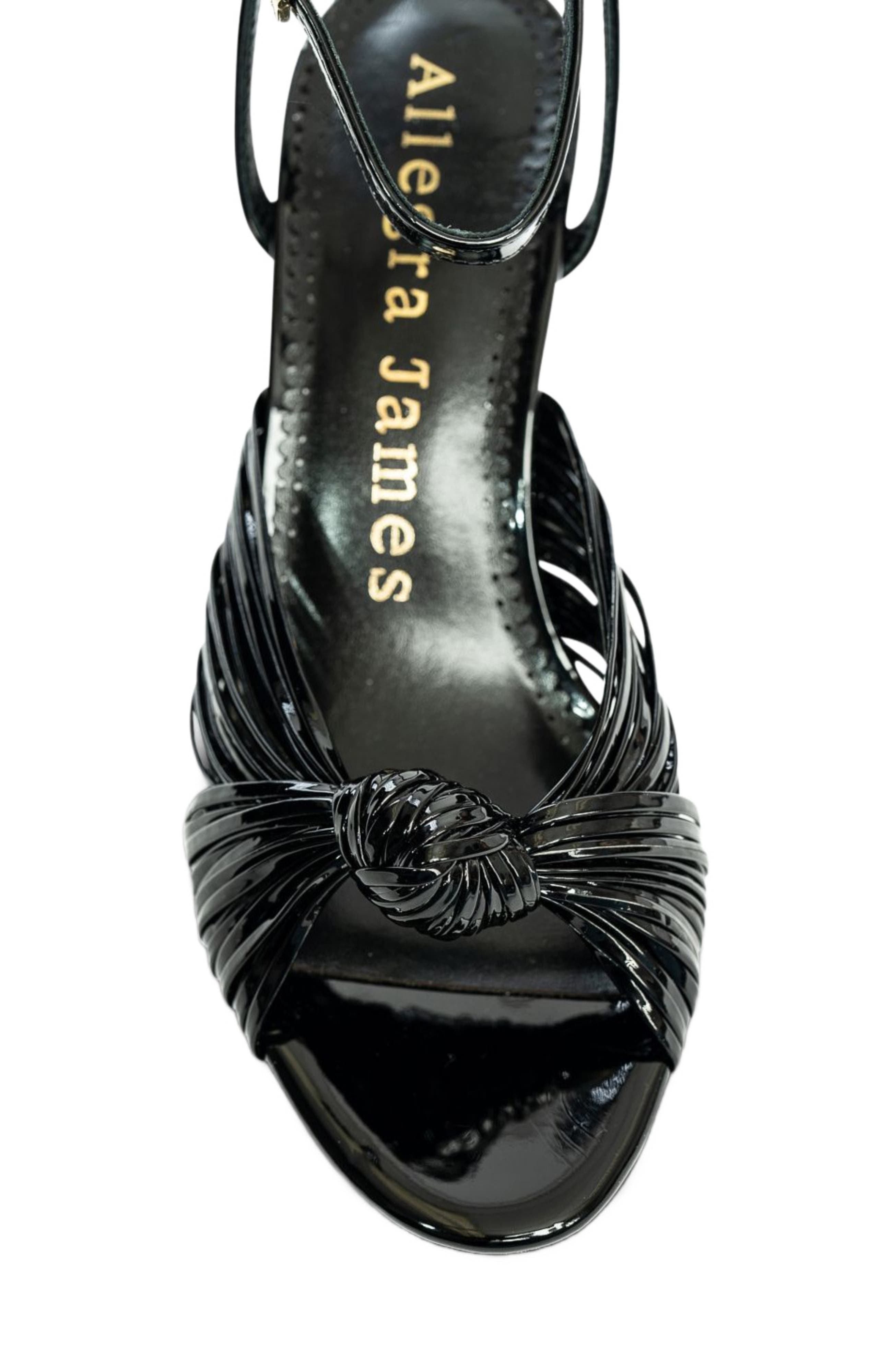 Allegra James Layla Knot Sandal, Alternate, color, 