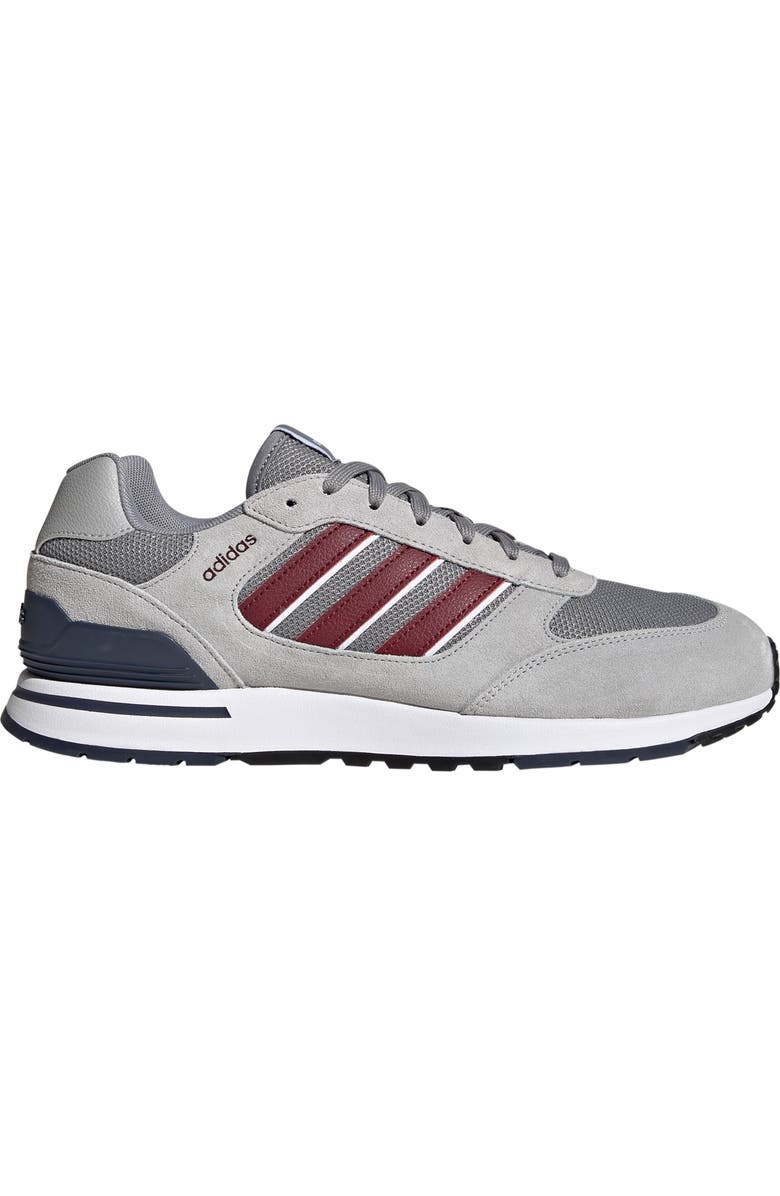adidas Run 80s Sneaker, Main, color, Grey/ Red/ Shadow Navy