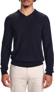 STUDIO GARNET LOS ANGELES Merino Wool V-Neck Pullover