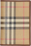 Burberry Check Folding Card Case