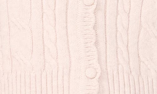 1.state Pointelle Knit Cardigan In White