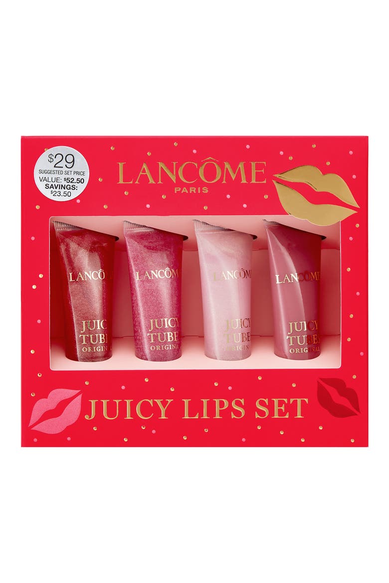 Travel Size Juicy Tubes Ultra Shiny Hydrating Lip Gloss Set, Alternate, color, NO COLOR