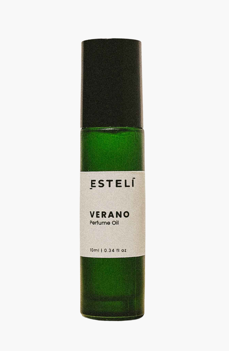 Esteli VERANO Perfume Oil, Main, color, Dark Green