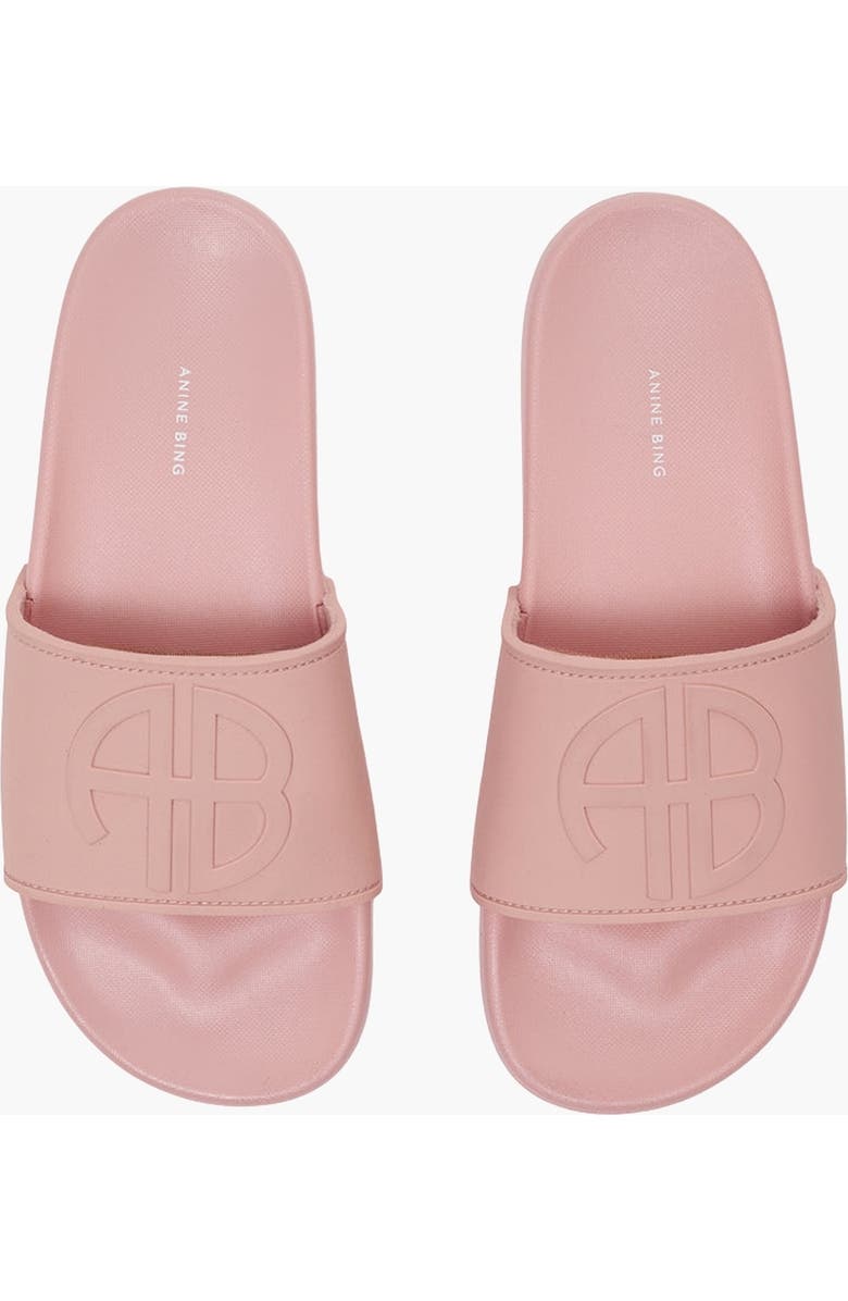 ANINE BING Isla Slides, Alternate, color, Blush