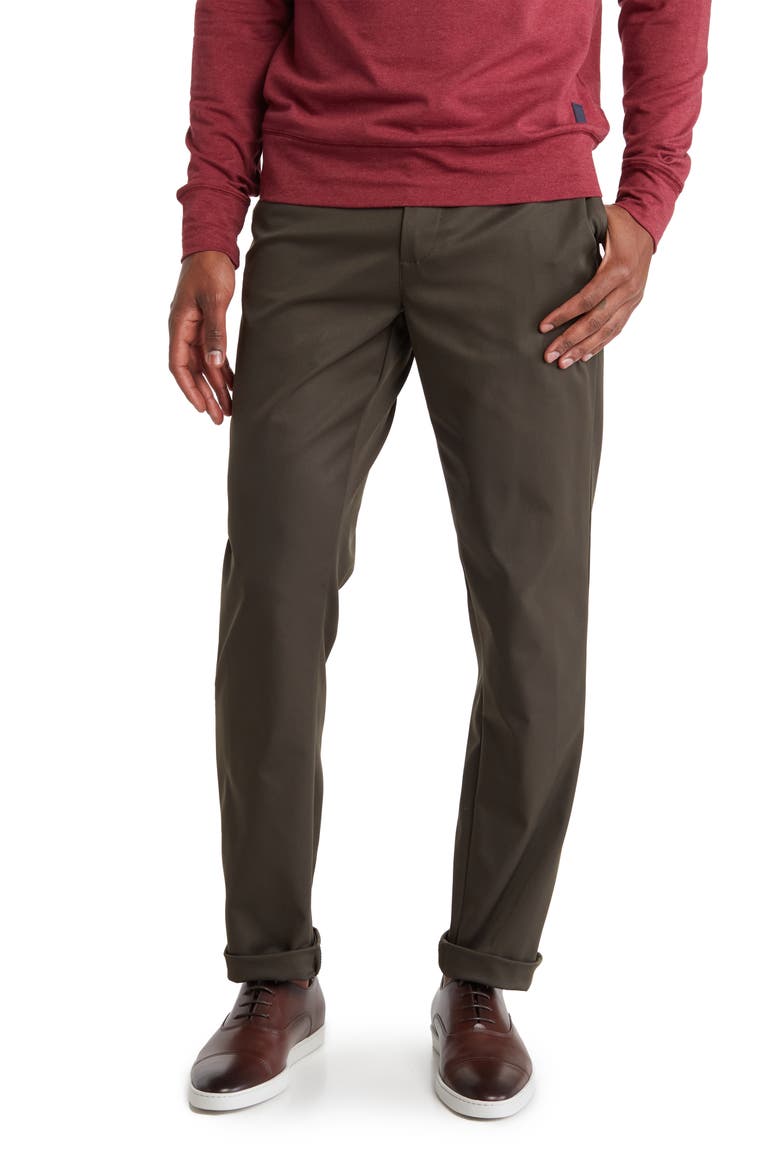 Stretch Twill 5-Pocket Pants, Main, color, OLIVE