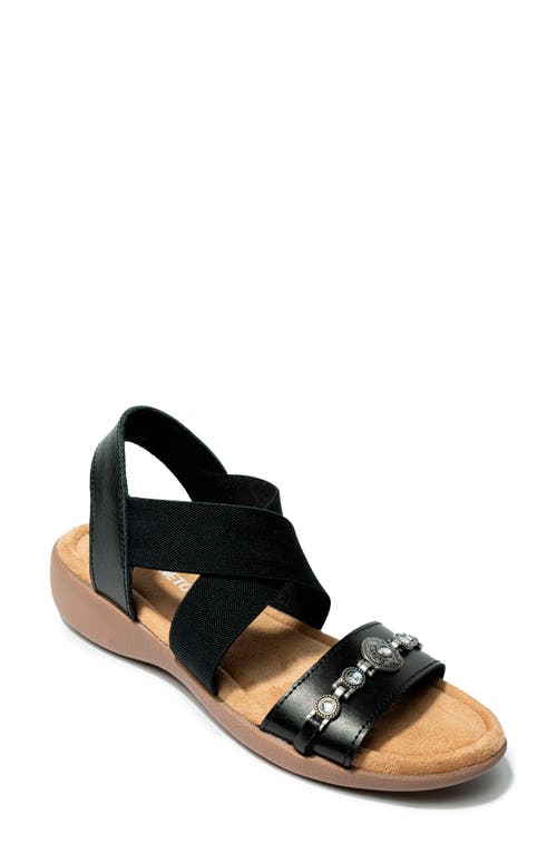 Minnetonka Brida Sandal In Black