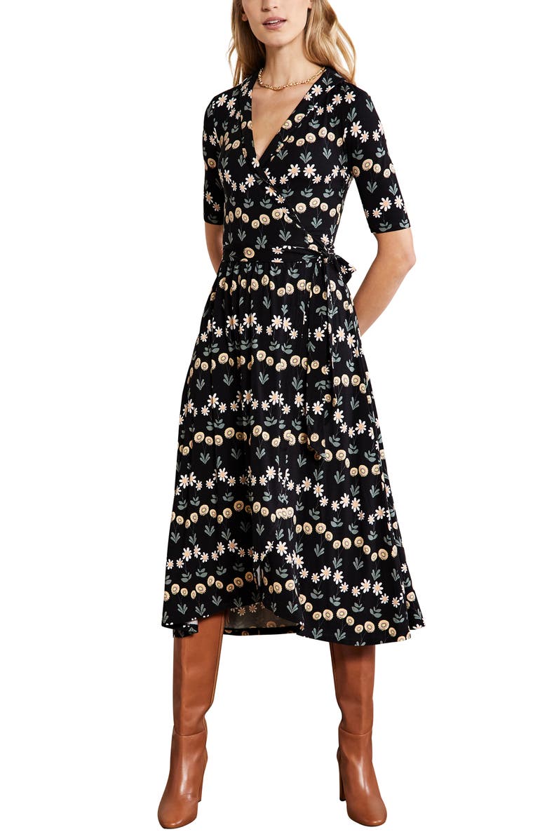 Boden Lavinia Jersey Wrap Dress, Main, color, 