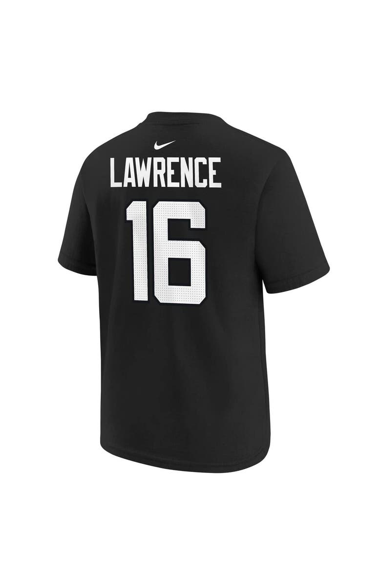 Nike Youth Nike Trevor Lawrence Black Jacksonville Jaguars Player Name & Number T-Shirt, Alternate, color, Black