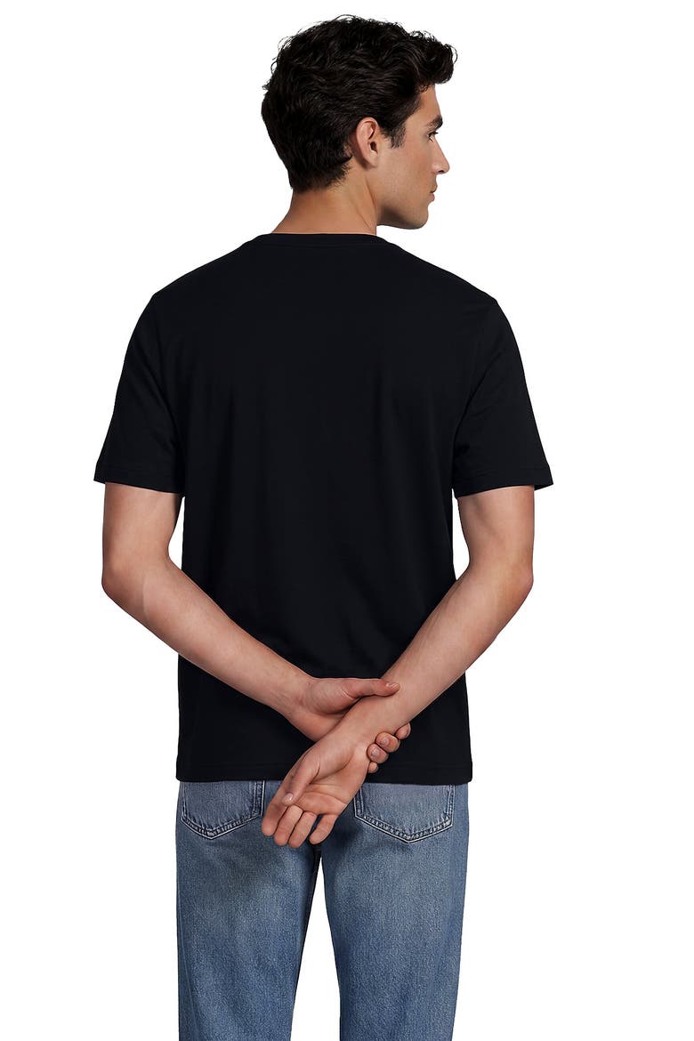 Super-T Short Sleeve V-Neck T-Shirt, Alternate, color, Black