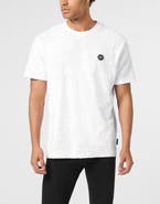 PHILIPP PLEIN Round Neck Jacquard T-Shirt Crest Men