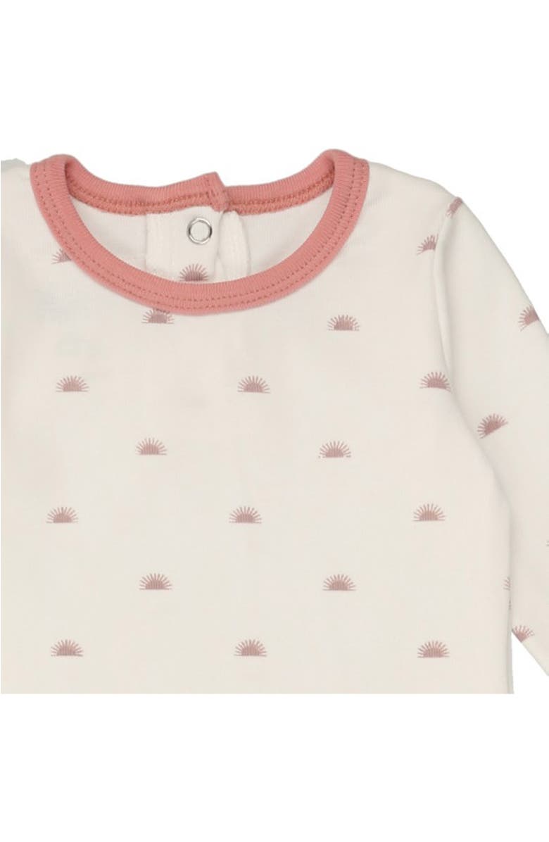 Manière Sun Print Stretch Cotton Top & Leggings, Alternate, color, 