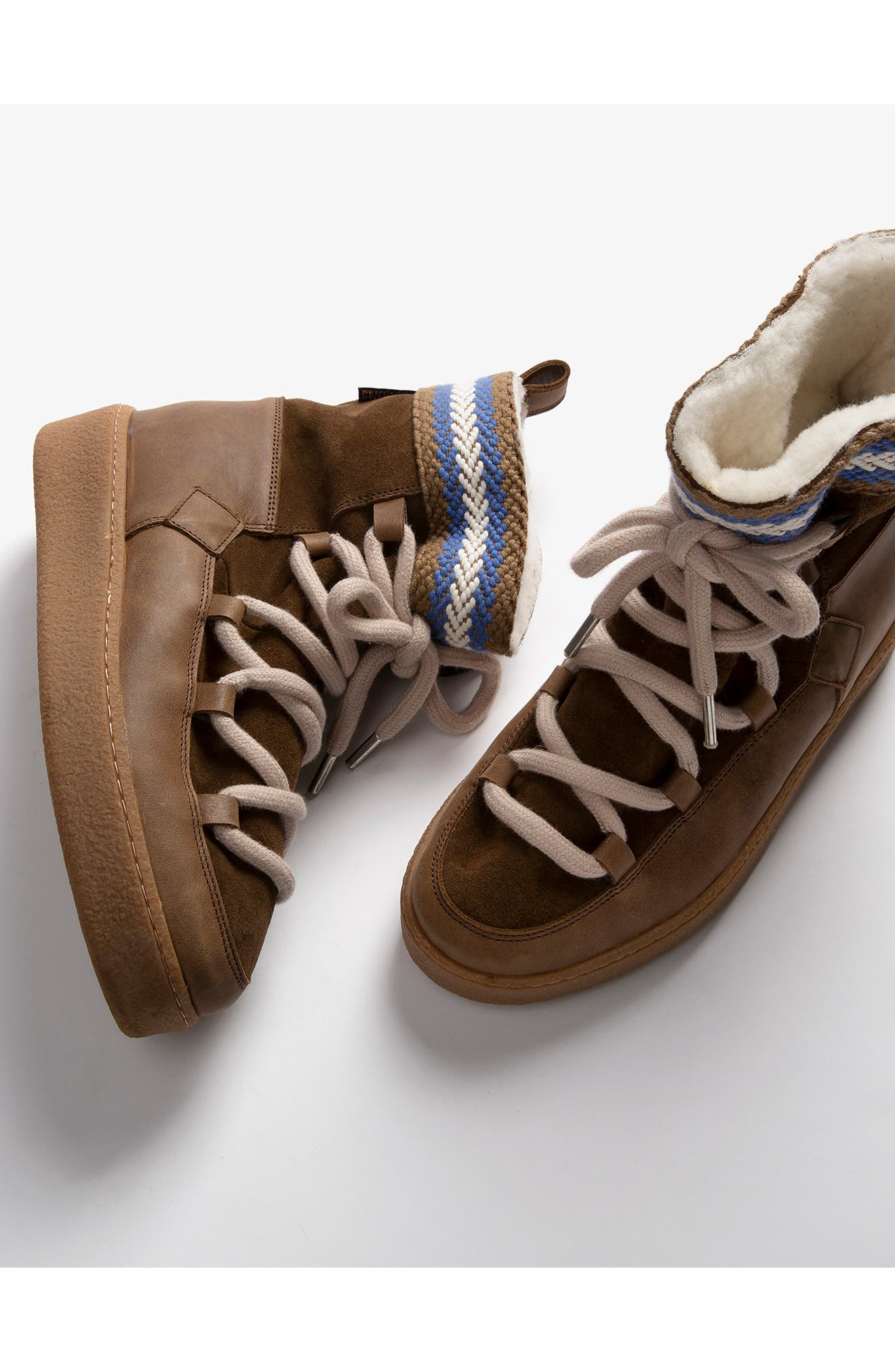 Penelope Chilvers Cosmos Wool Lined Bootie, Alternate, color, Brown