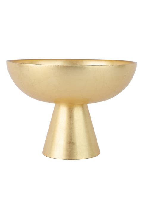 Moon Glass Small Pedestal Bowl