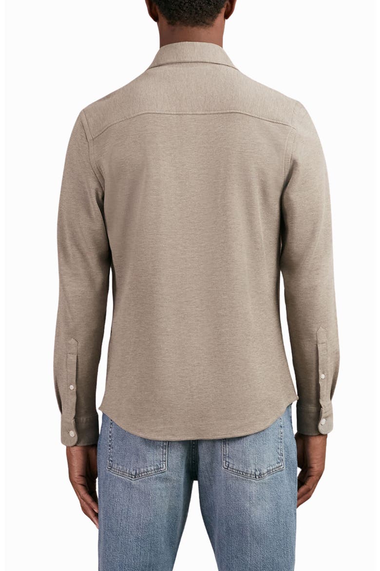 Forsithe Textured Overshirt, Alternate, color, OATMEAL BROWN