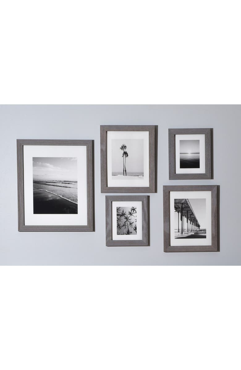 Deny Designs Ombré Beach 5-Piece Gallery Art Print Set, Alternate, color, 