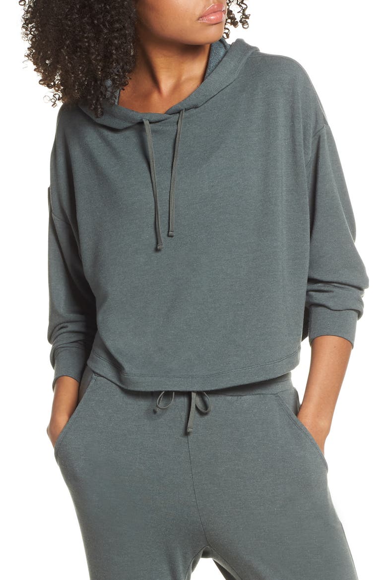 Sloan Slouchy Hoodie, Main, color, GREY URBAN