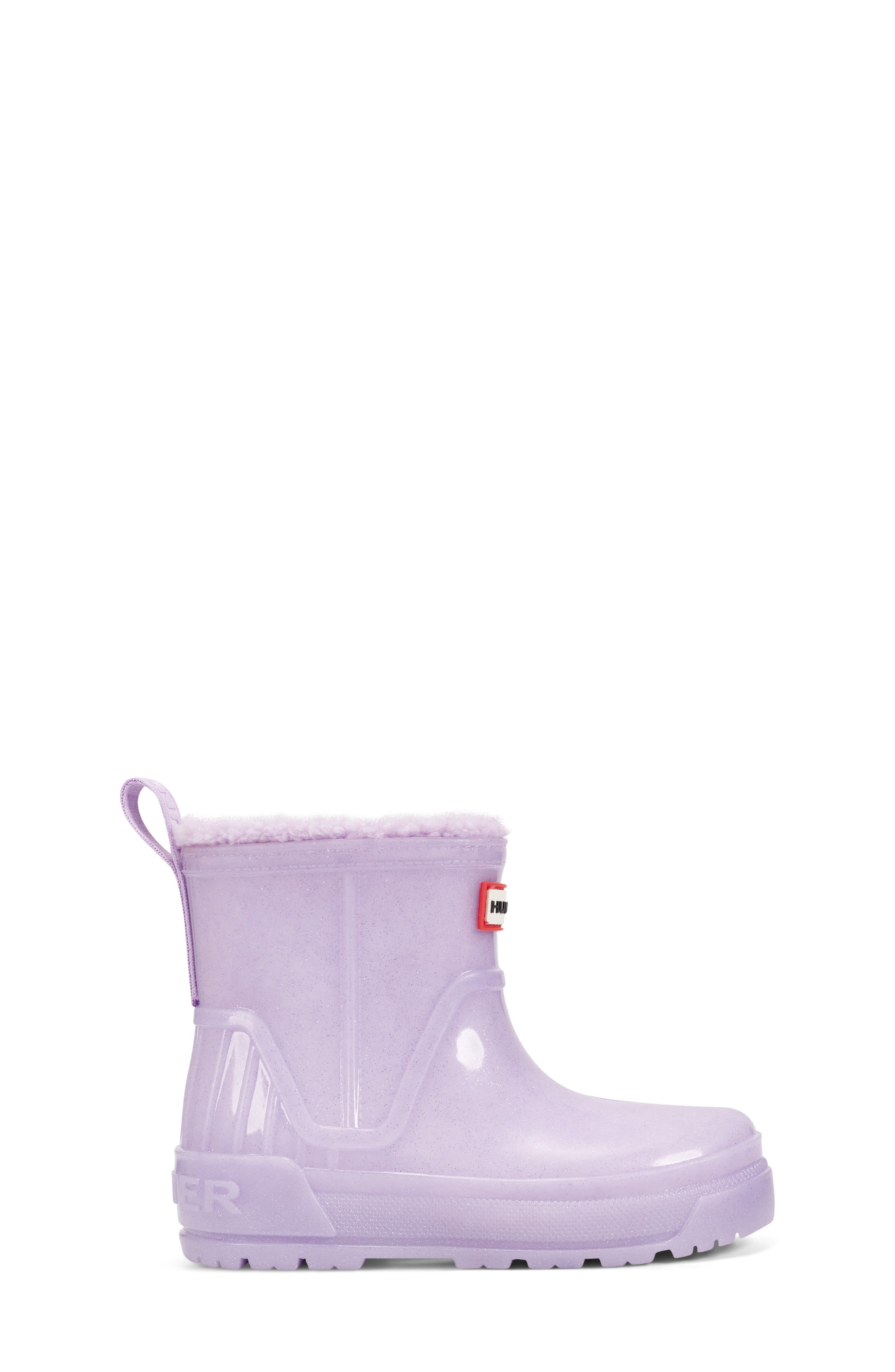 Hunter Kids' Gracey Insulated Waterproof Rain Boot, Alternate, color, Lavender Reed