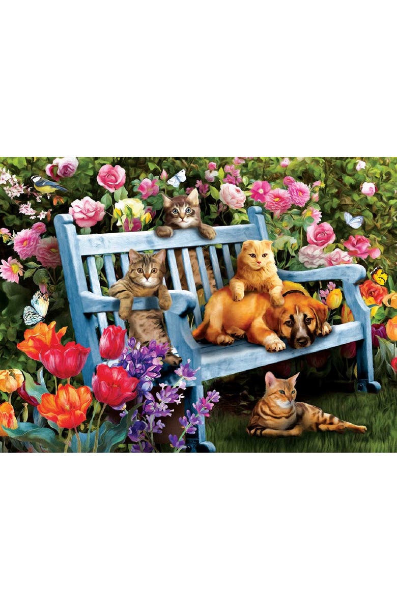 Sunsout Hanging Out in the Garden 300 piece Jigsaw Puzzle for Adults, Alternate, color, Multicolor