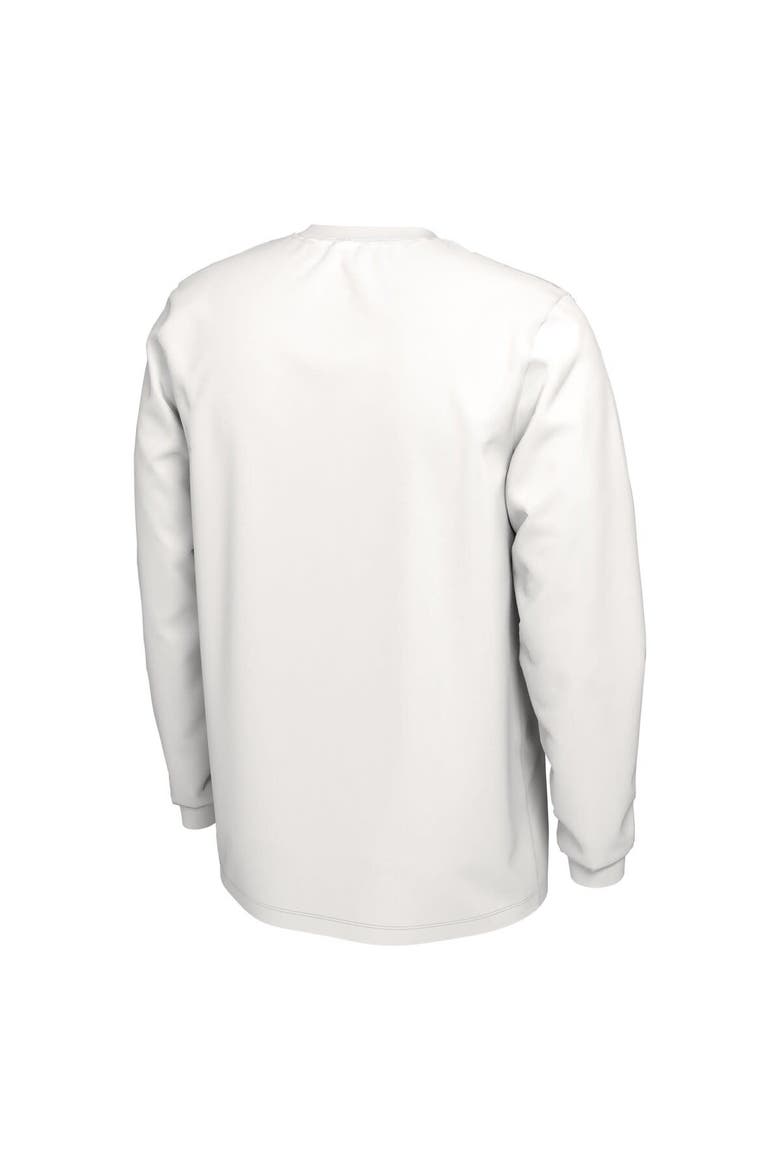 Unisex Nike  White Stanford Cardinal 2024 On-Court Bench Energy Long Sleeve T-Shirt, Alternate, color, White