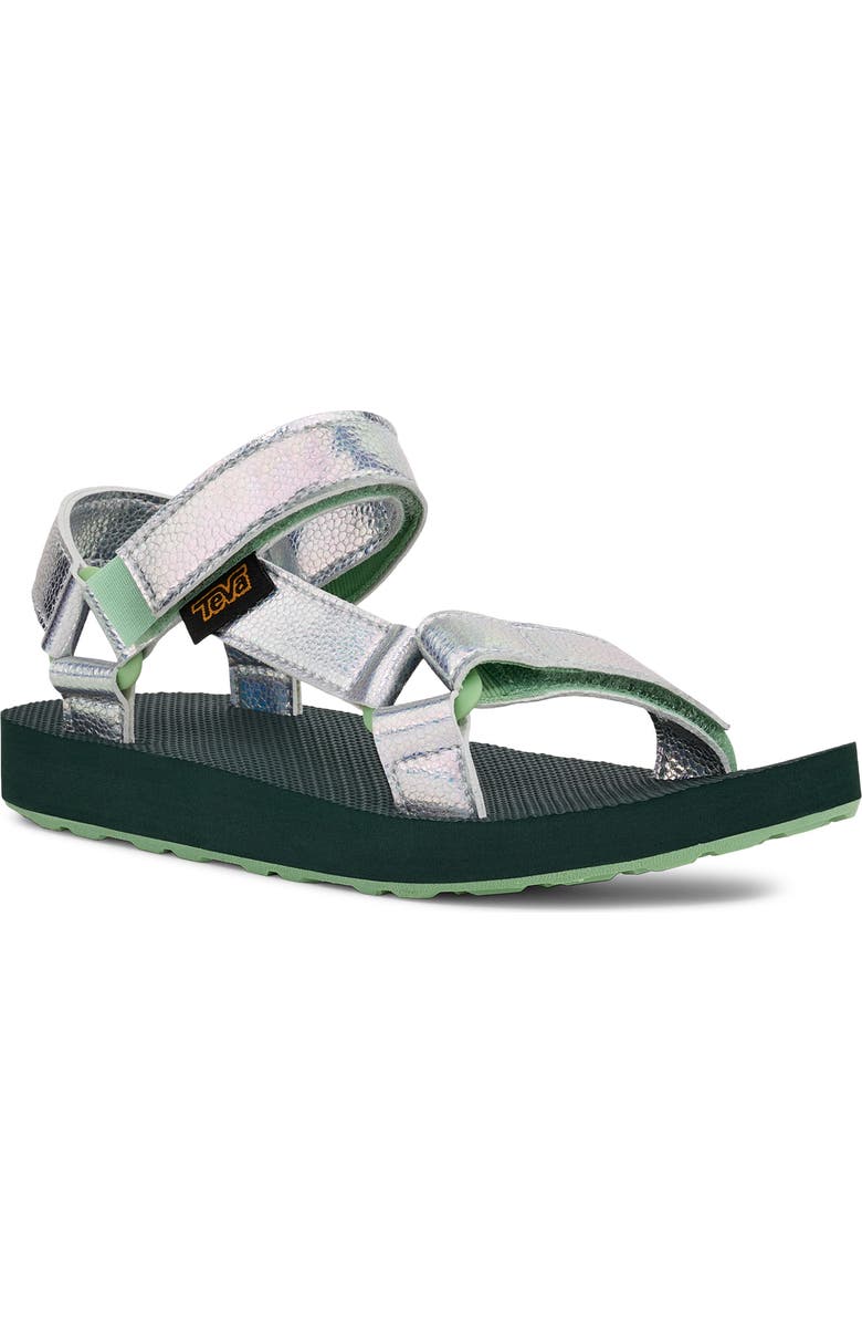 Teva Kids' Original Universal Sandal, Main, color, Shine Quiet Green