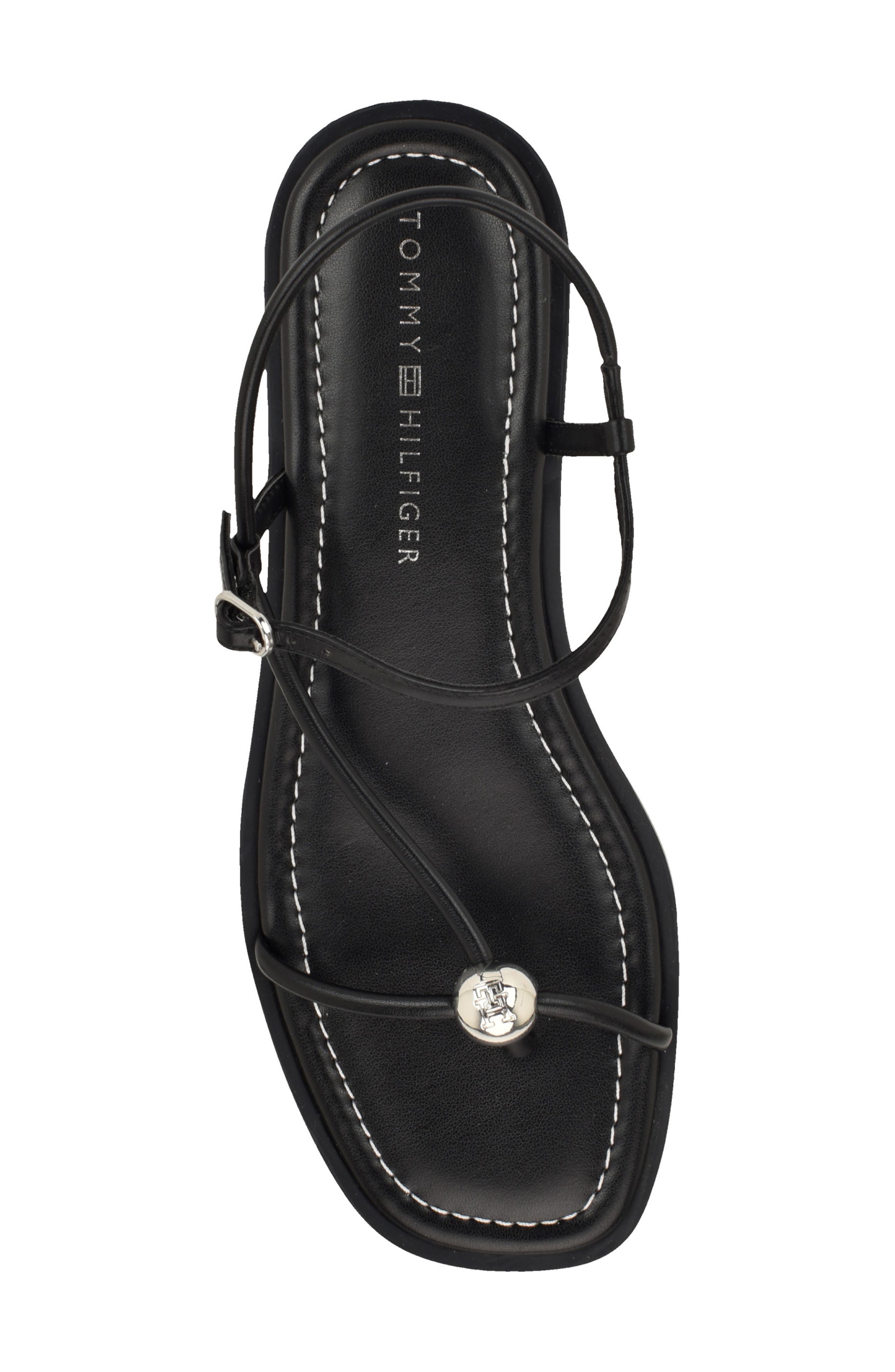 Tommy Hilfiger Taras Sandal, Alternate, color, Black
