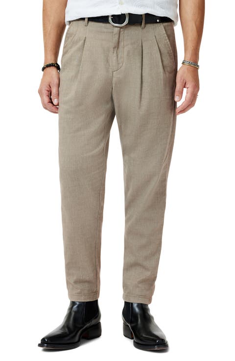 Kian Pleated Carrot Fit Pants (Regular & Big)