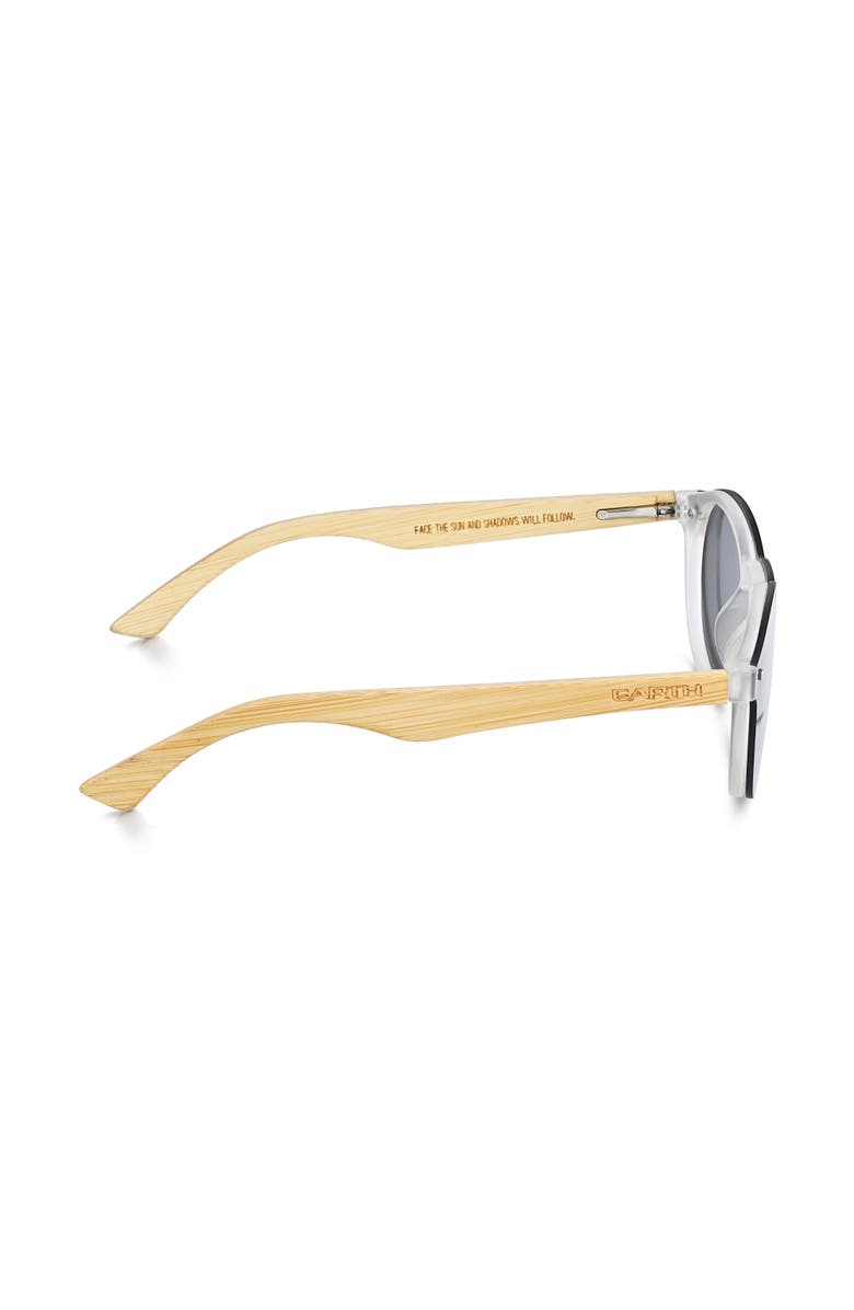 EARTH WOOD Earth 611 Polarized Sunglasses, Alternate, color, Bamboo/Red