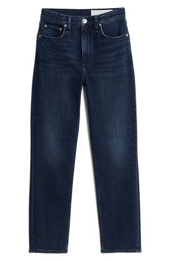 Rag & Bone Wren High Rise Ankle Slim Jeans In Ella In Ella