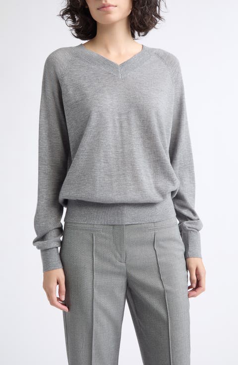 Paris V-Neck Merino Wool Sweater