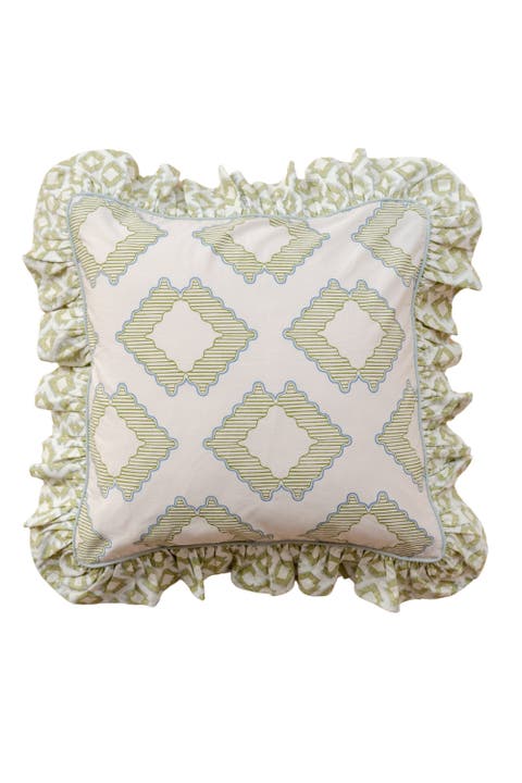 Cotton Diamond Pillowcase