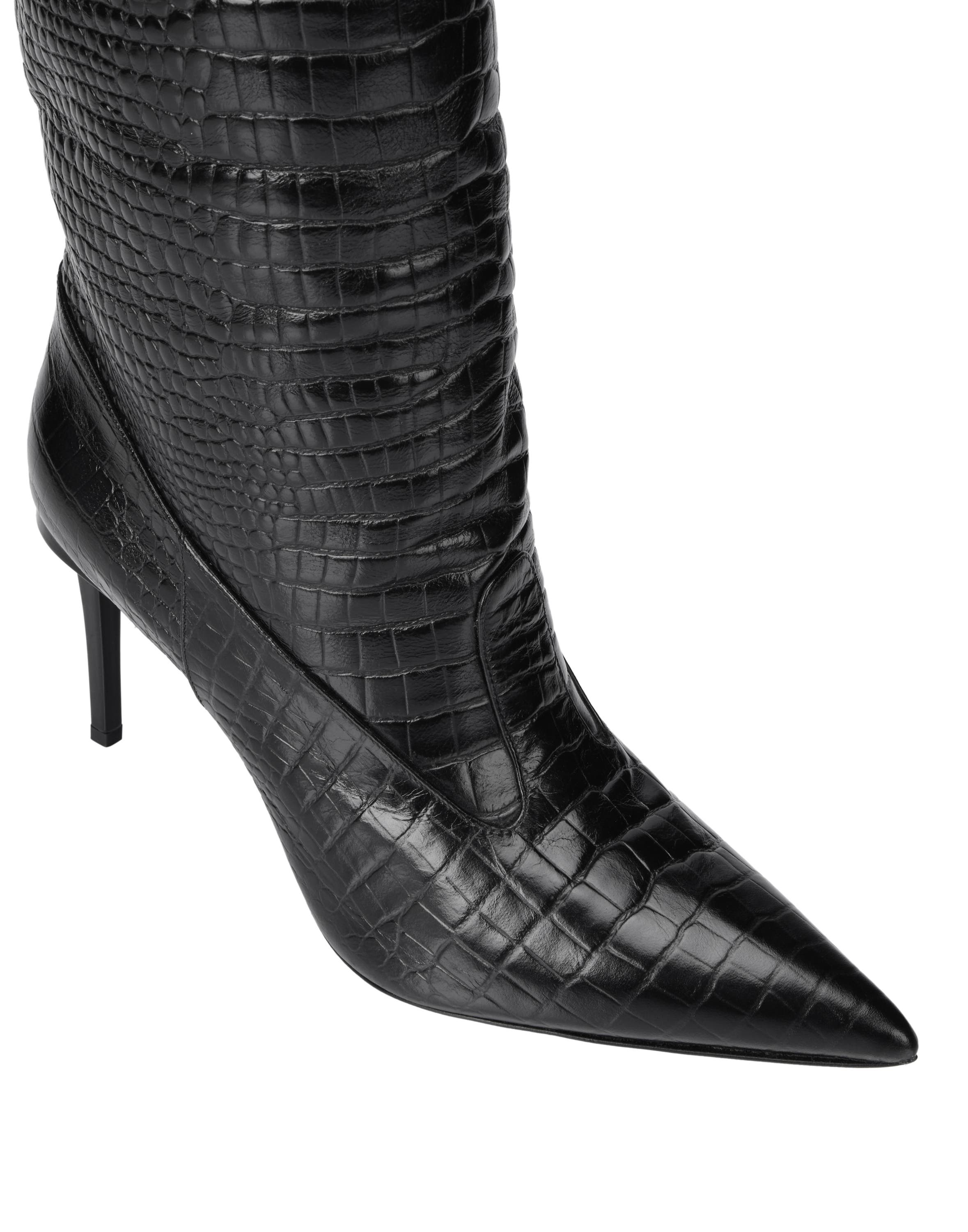 Cocco Print High Boots 9 Women, Alternate, color, black