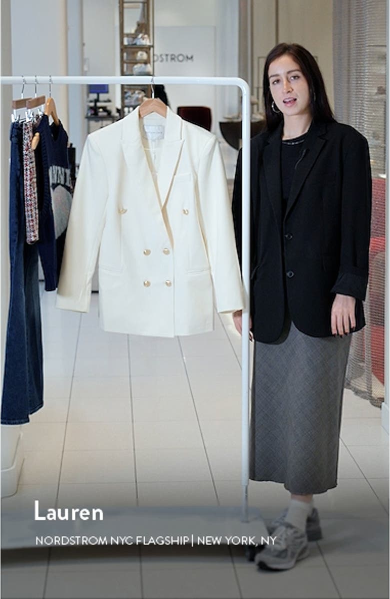 Double Breasted Blazer, sales video thumbnail