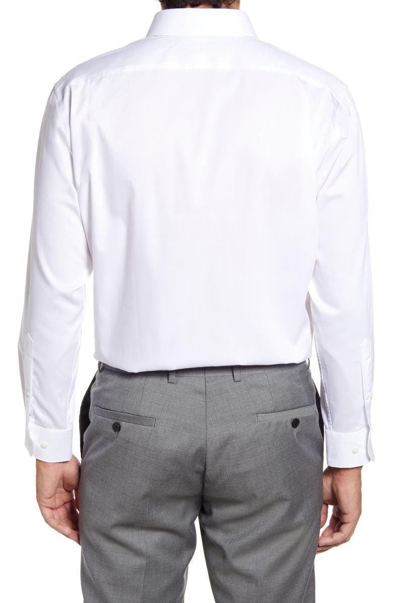 Nordstrom Traditional Fit Solid Non-Iron Dress Shirt, Alternate, color, 