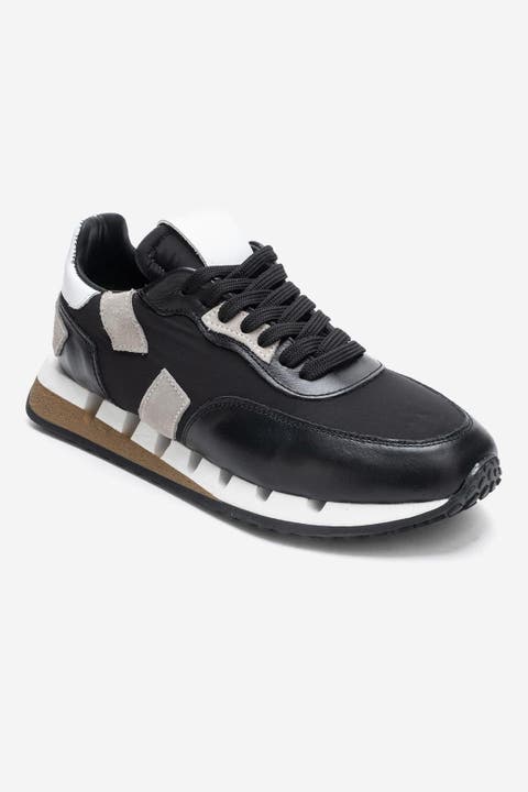 Vian Leather Platform Sneaker