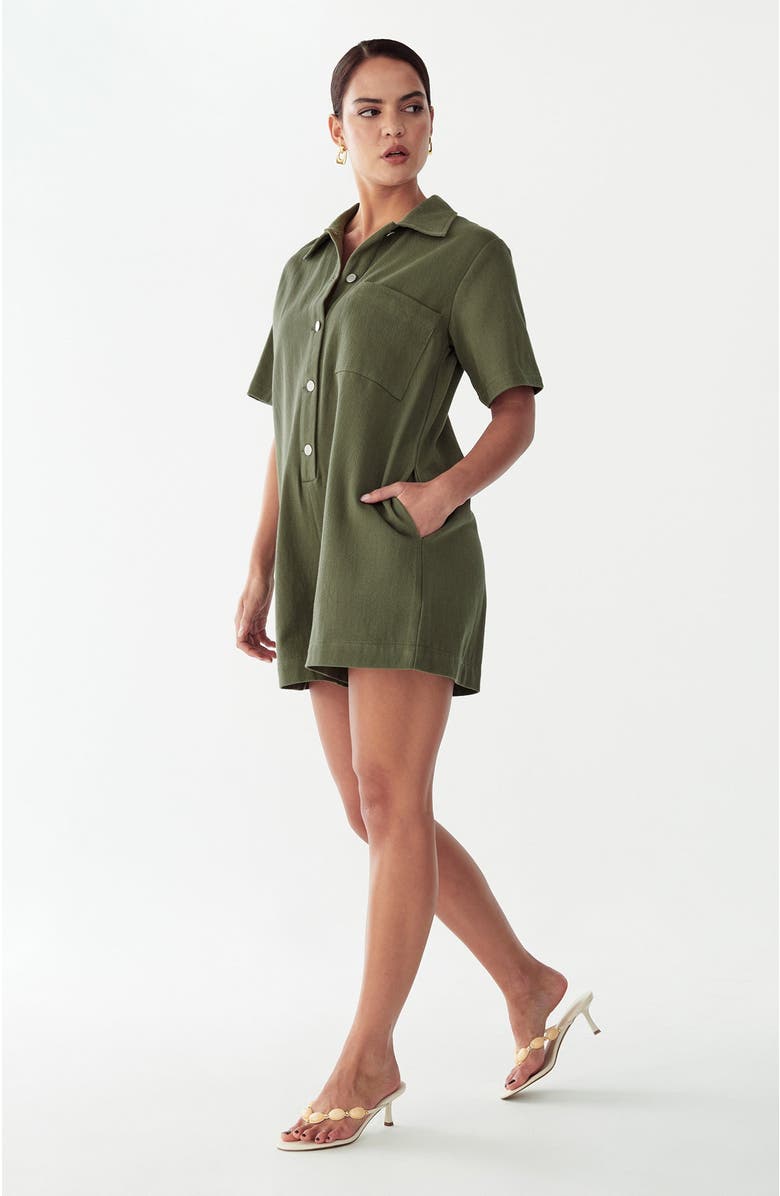 ST MRLO Sandra Romper, Alternate, color, Olive