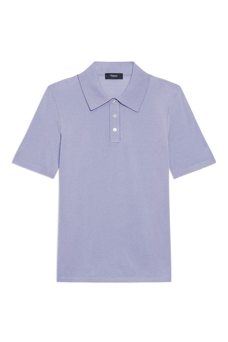 Merino Wool Polo, Alternate, color, LAVENDER GLOW
