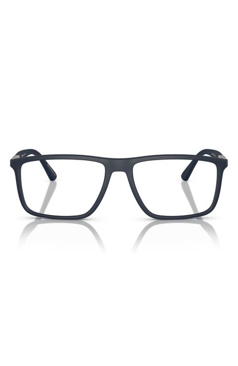 57mm Rectangle Optical Glasses