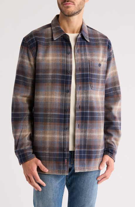 Weatherproof® Plaid Flannel Fleece Bonded Shirt Jacket