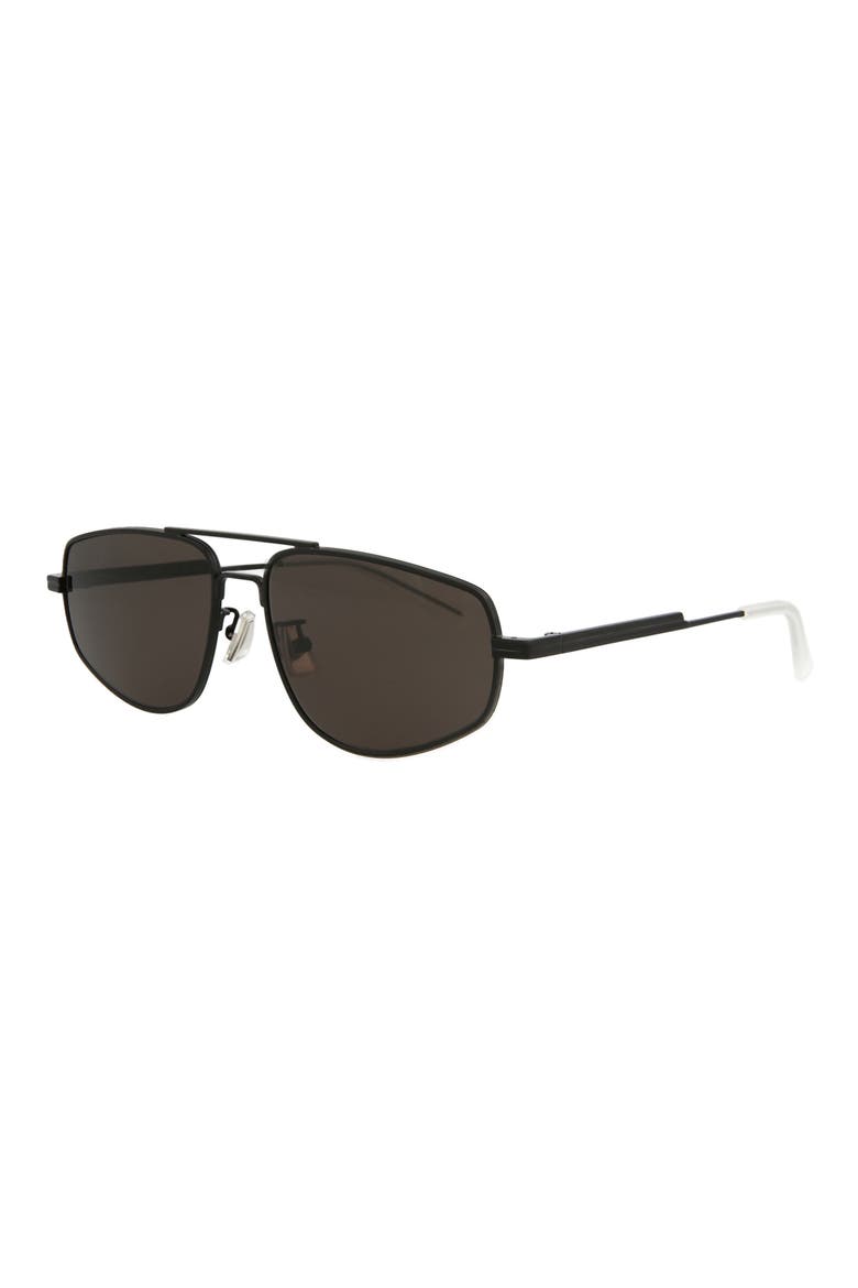 Aviator Sunglasses, Alternate, color, BLACK GREY