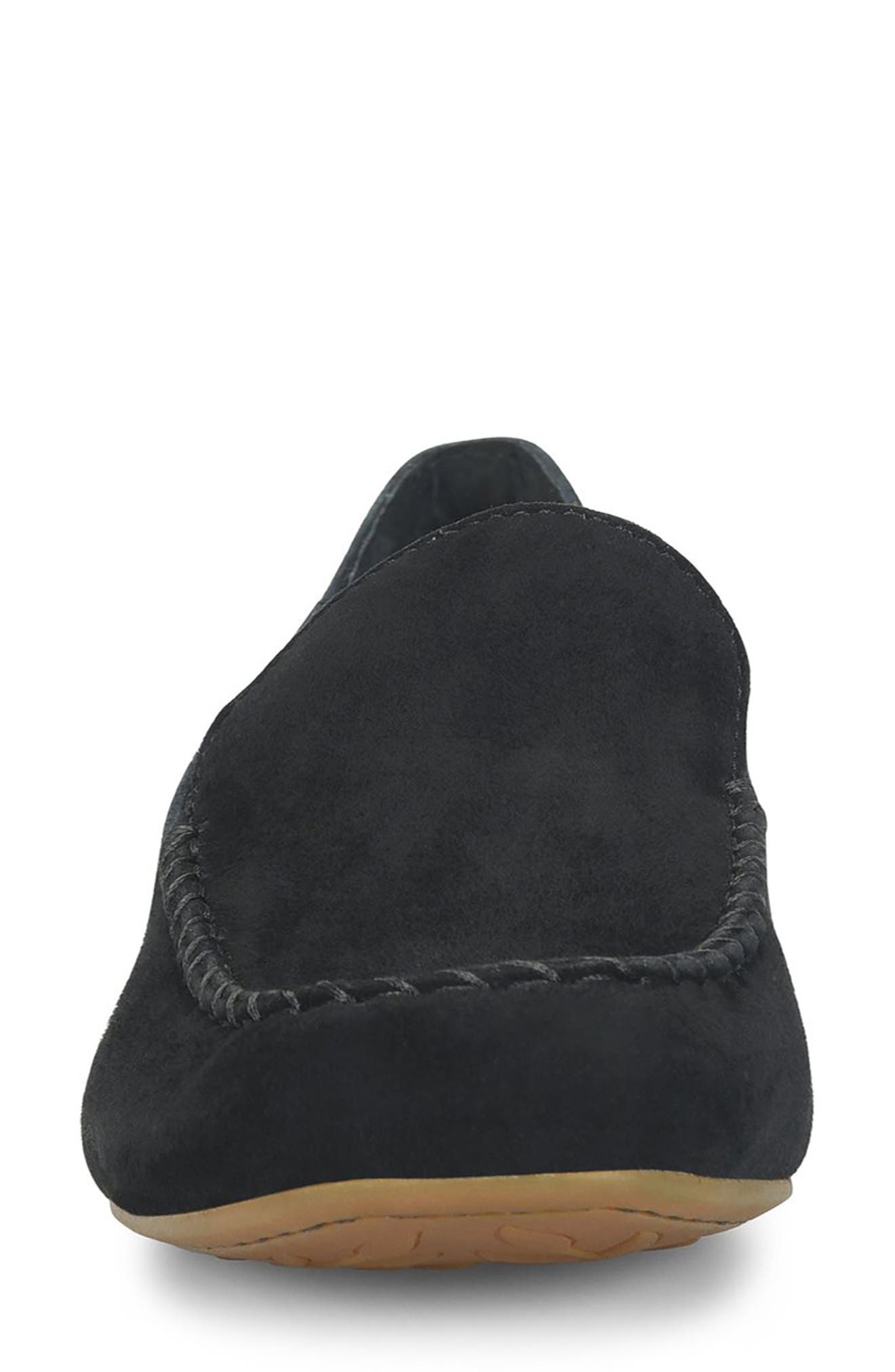 Børn Beacon Loafer, Alternate, color, Black Suede