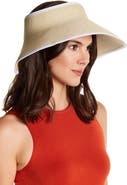NORDSTROM RACK Roll-Up Straw Visor