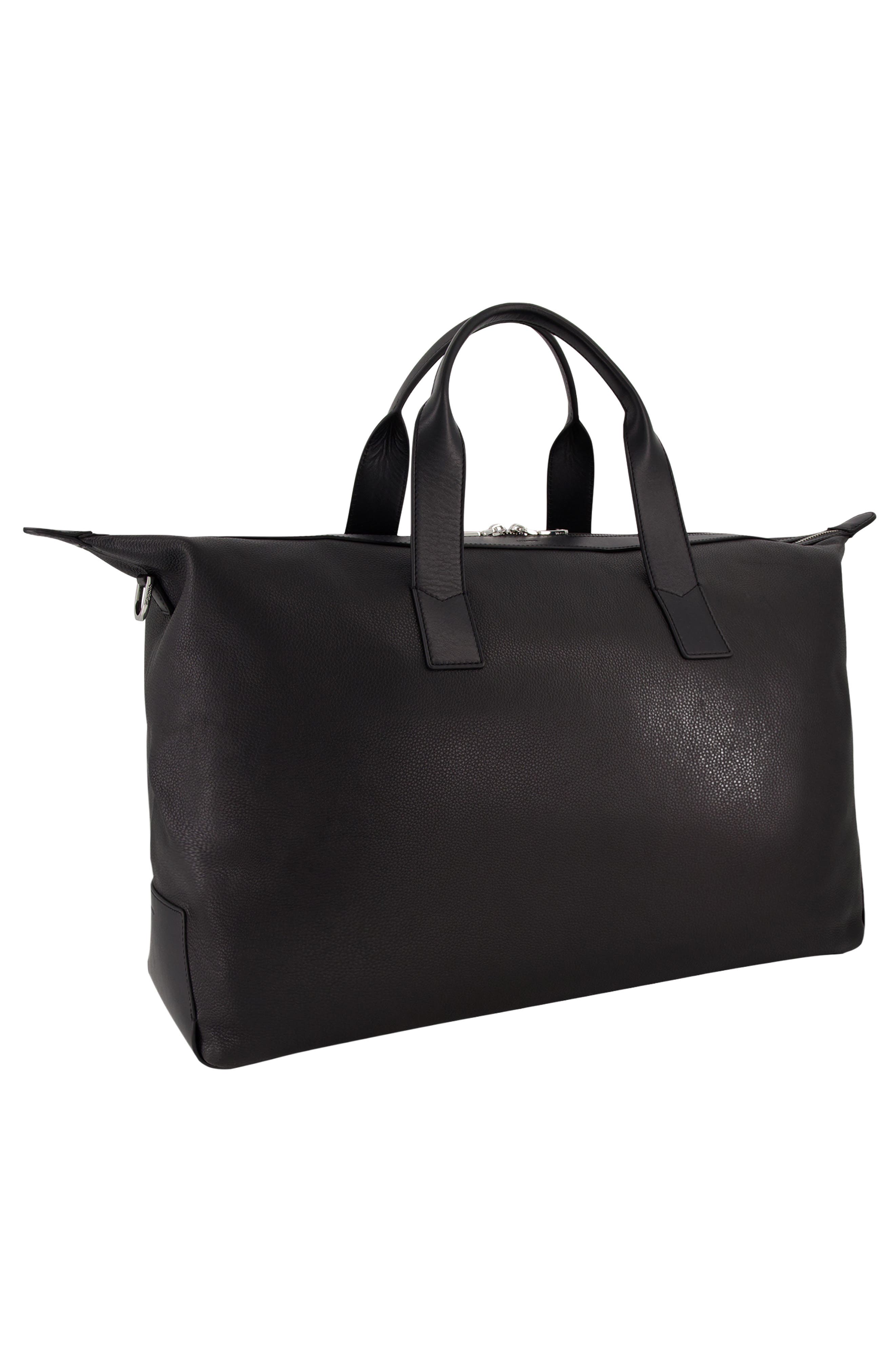 Vince Large Fairfax Carry-All Bag, Alternate, color, Black