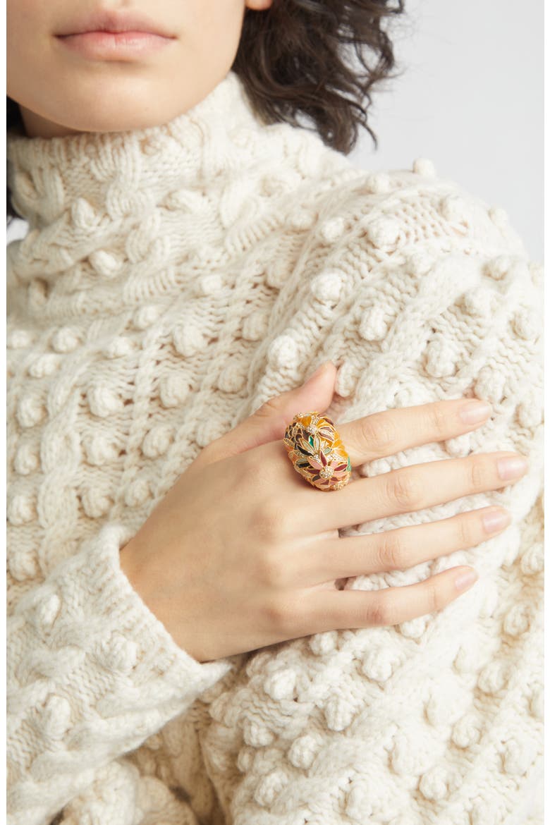 Botanica Cocktail Ring, Alternate, color, MULTI