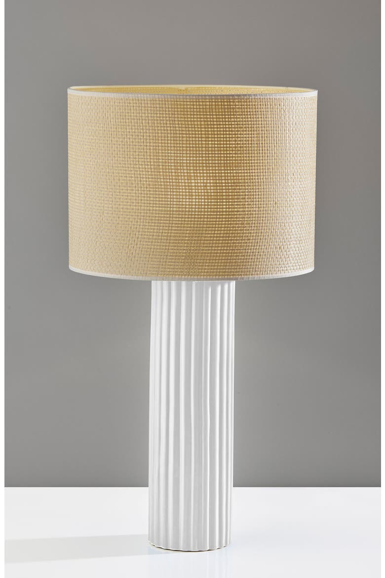 Primrose Large Table Lamp, Alternate, color, WHITE