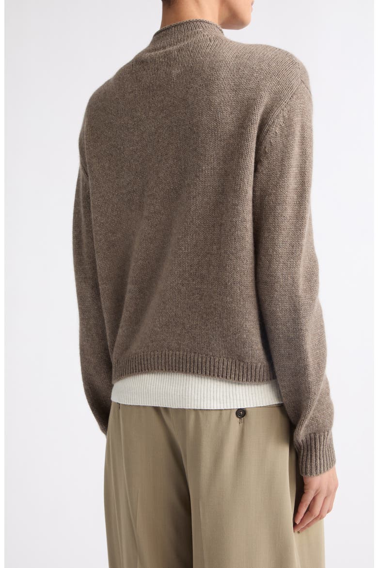 Zirelle Cashmere Cardigan, Alternate, color, TRUFFLE
