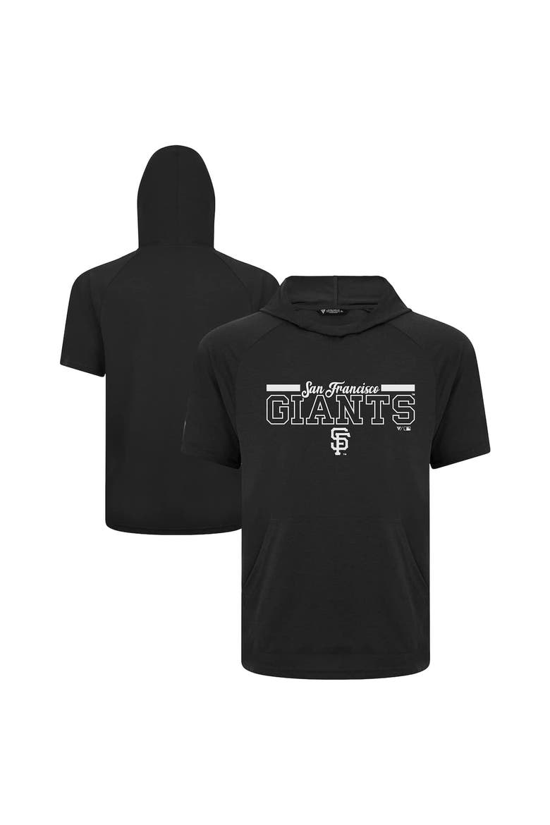 Men's Levelwear Black San Francisco Giants Phase Vanguard Hoodie T-Shirt, Main, color, Black