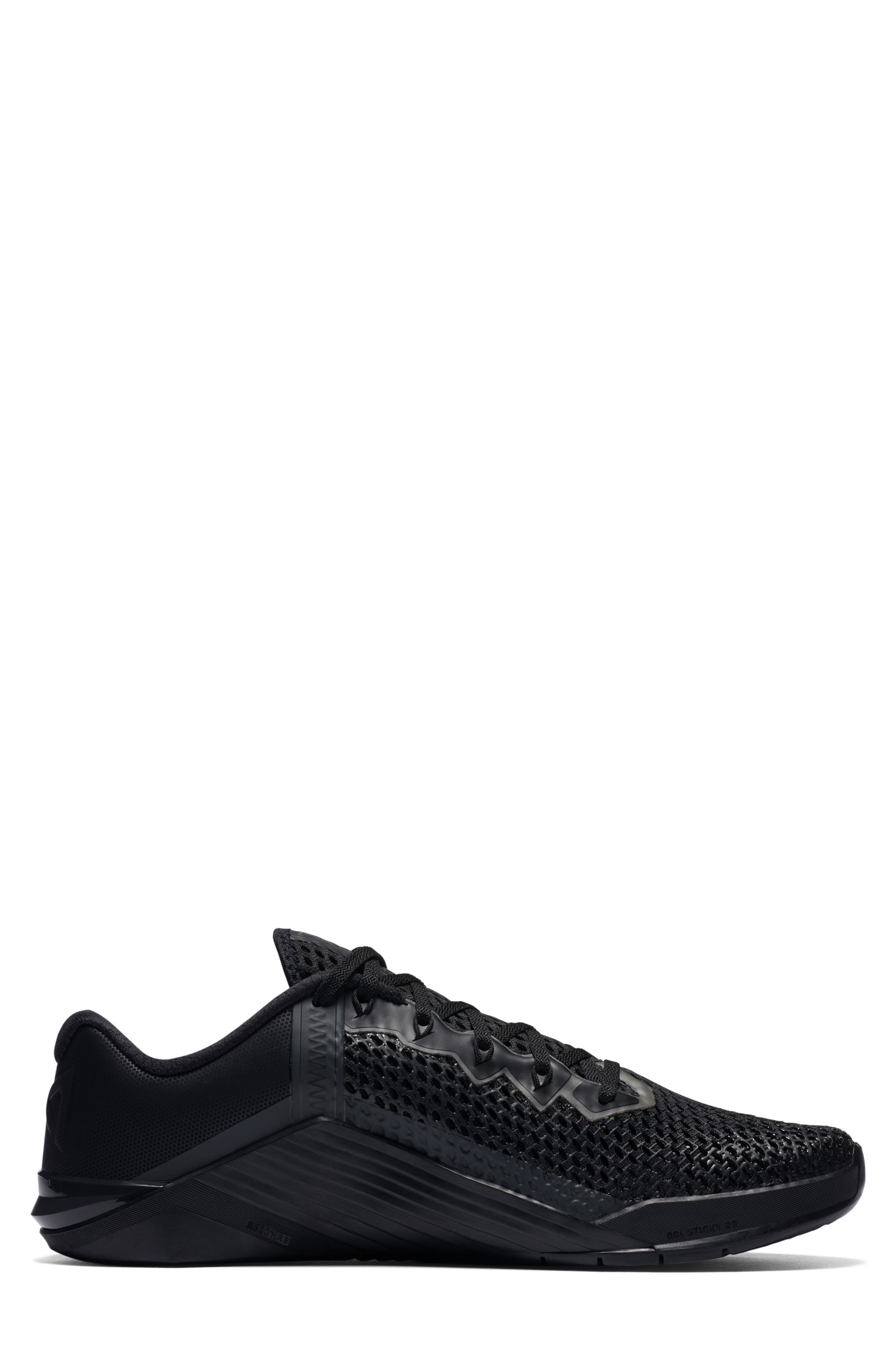 Metcon 6 Training Shoe, Alternate, color, BLACK/ ANTHRACITE/ SILVER