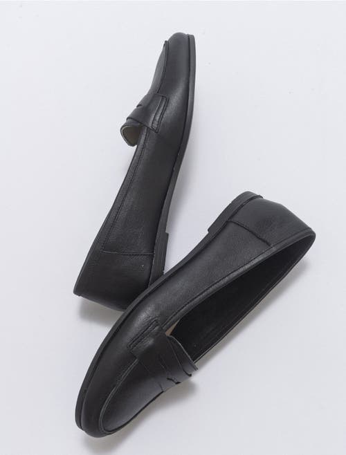 Forever & Always Shoes Women's Dorothy - Black Leather Loafers In Black Leather