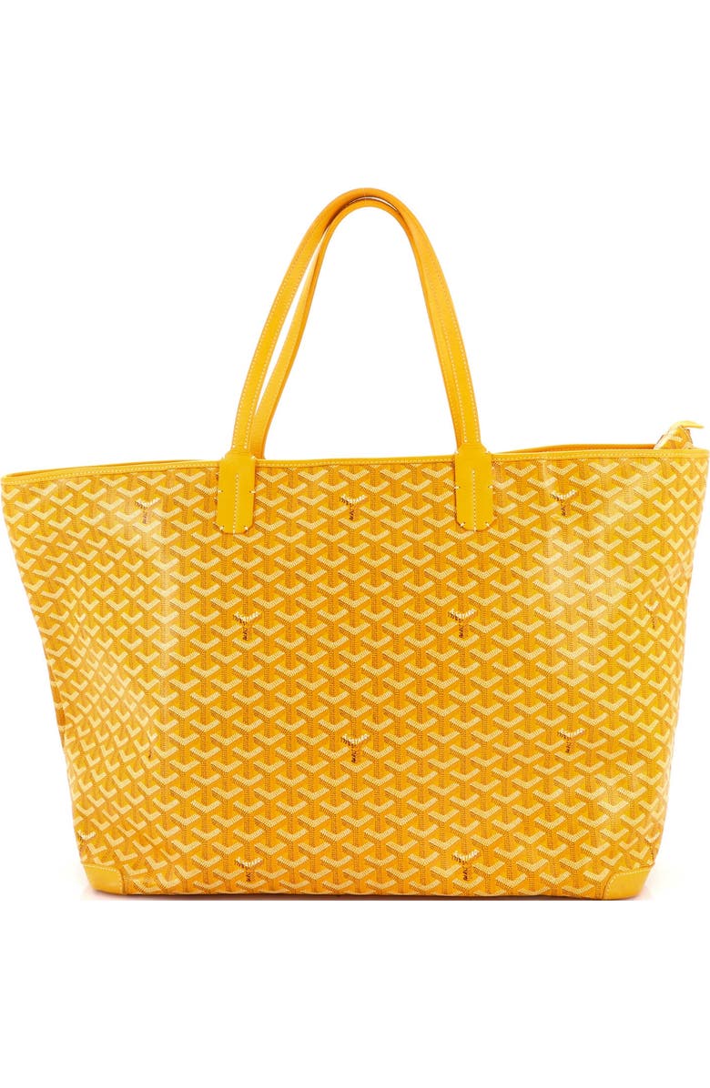 Pre-Owned Goyard Artois Tote Coated Canvas GM, Alternate, color, Yellow